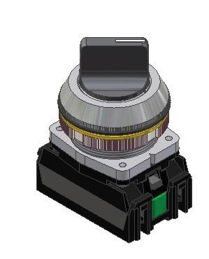 Promet 2-position non-retractable switch 30mm IP56