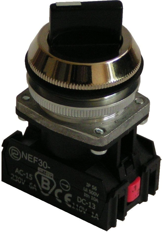 Promet 2-position switch knob 30mm black