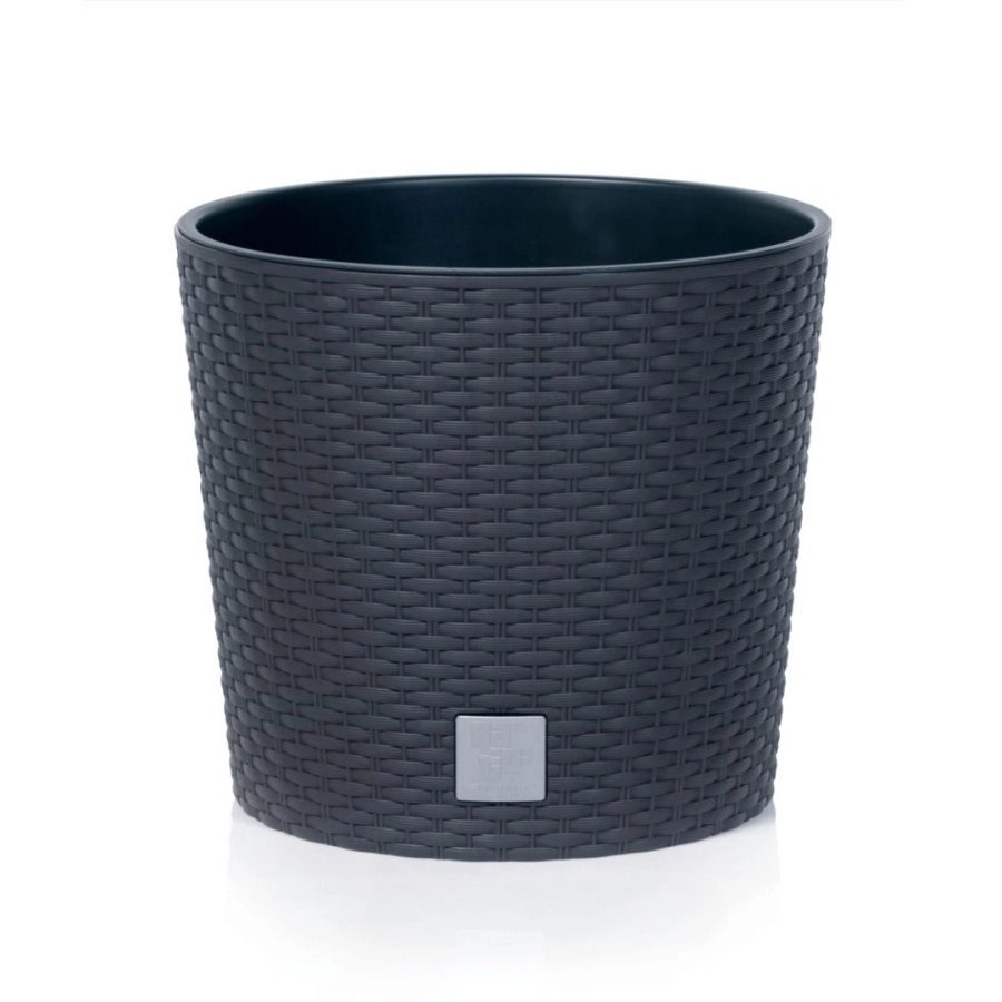 Flower Pot Rato 19x20cm 4L  Anthracite