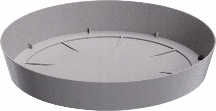 PLATE PLASTIC LOFLY PPLF305 D30H4 GREY