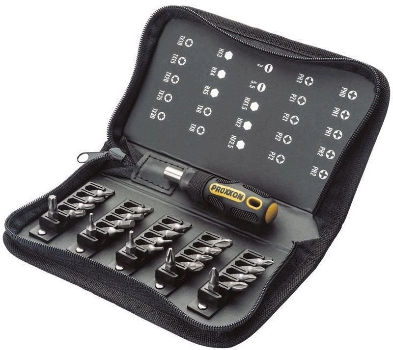 Proxxon Compact bit set with Mini