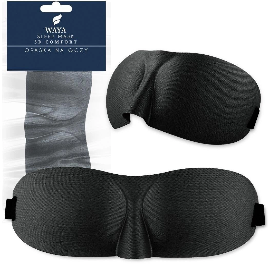 3D Comfort sleep blindfold  black 5904347186203