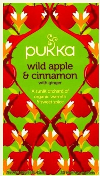 Pukka Wild Apple  Cinnamon  Ginger Tea