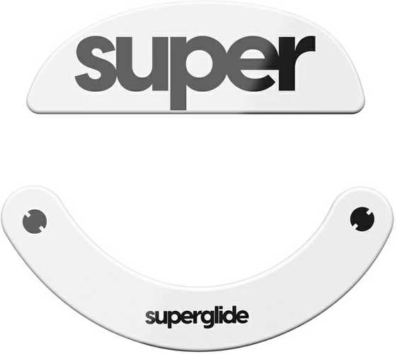 Superglide Glass Skates Pulsar Xlite Baltas