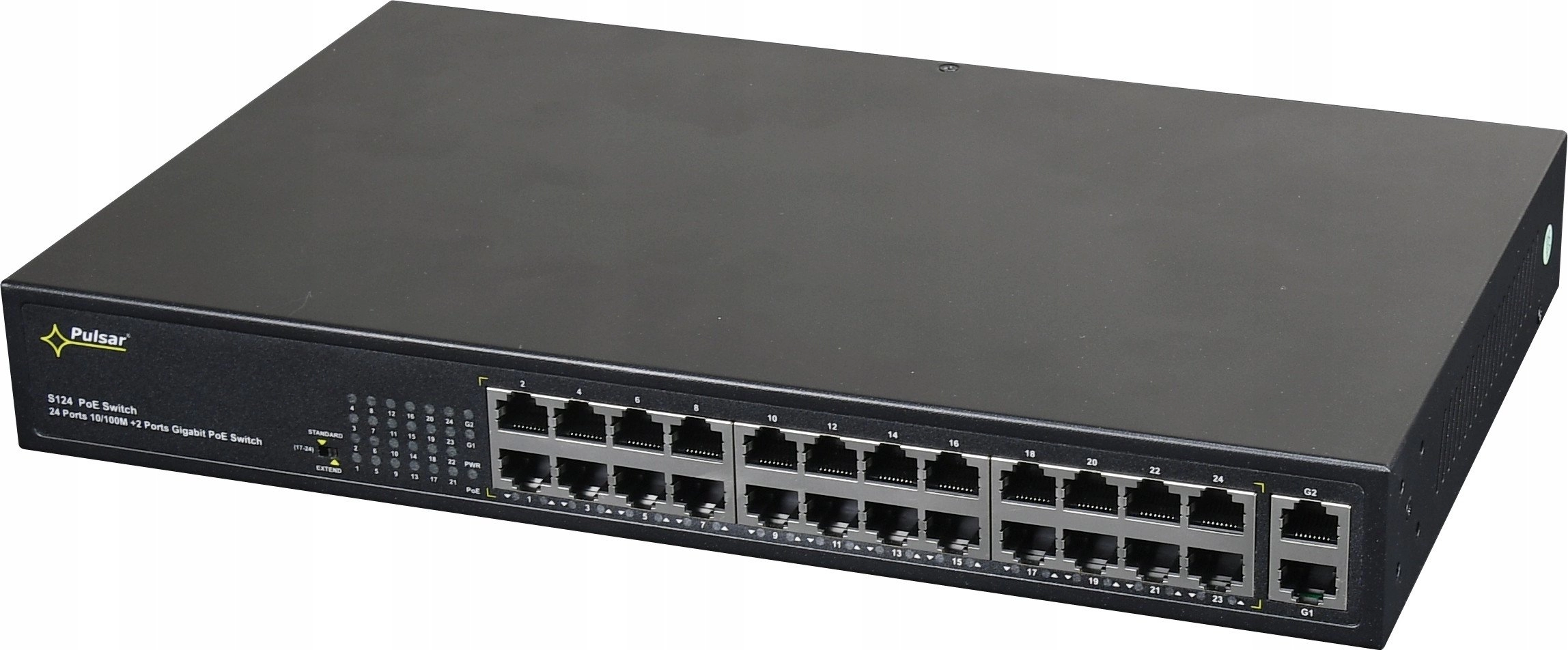 S124WP PULSAR PoE Switch 26-port Fast