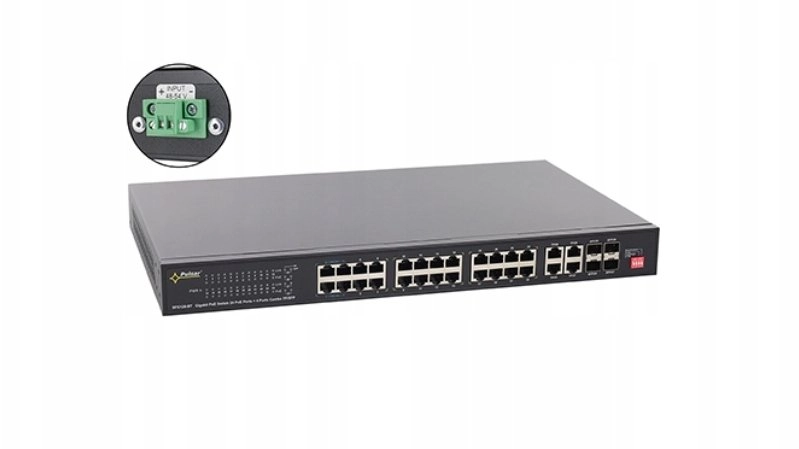 SFG128WP-BT PULSAR Switch PoE 6-portowy Gigabit