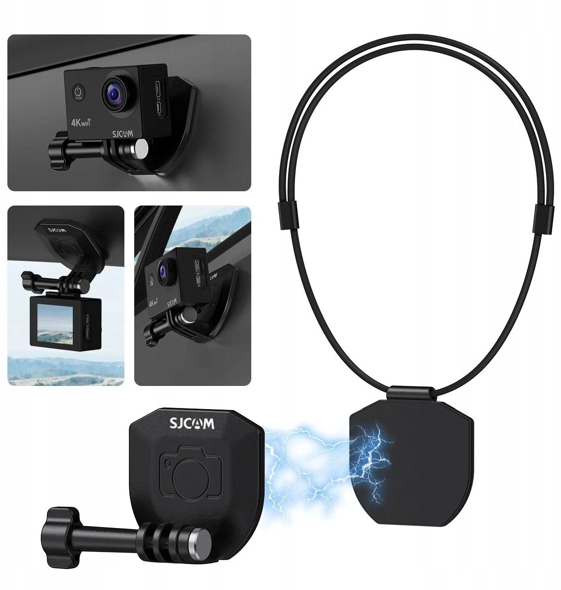 Puluz Magnetic neck mount for sports