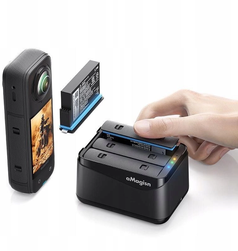 Usb Charger For 3x Rechargeable Battery