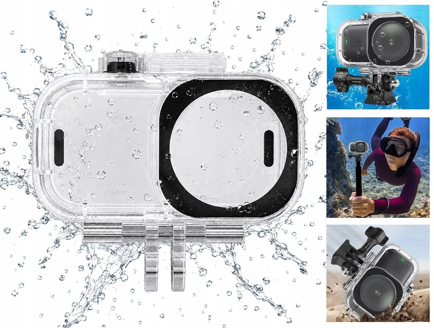 Puluz Waterproof Underwater Housing Case for