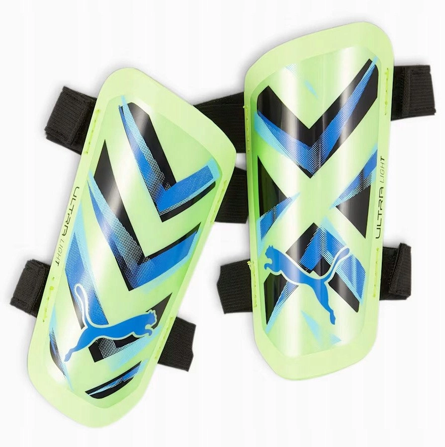Puma Ultra Light Strap Shinguards Green