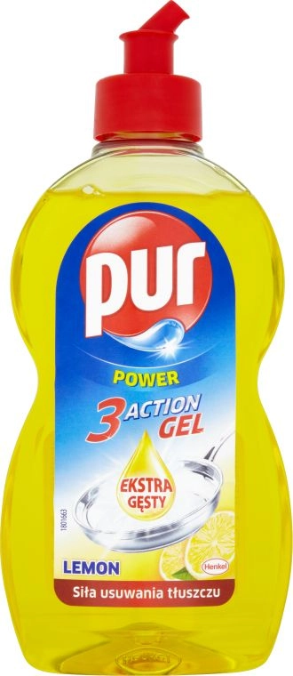 Pur Duo Power Lemon dishwashing liquid