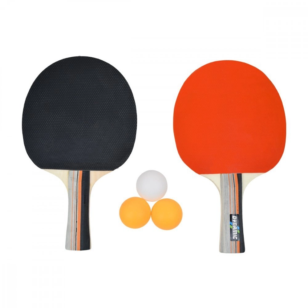 TABLE TENNIS SET 3XRACKETS 3XBALLS (