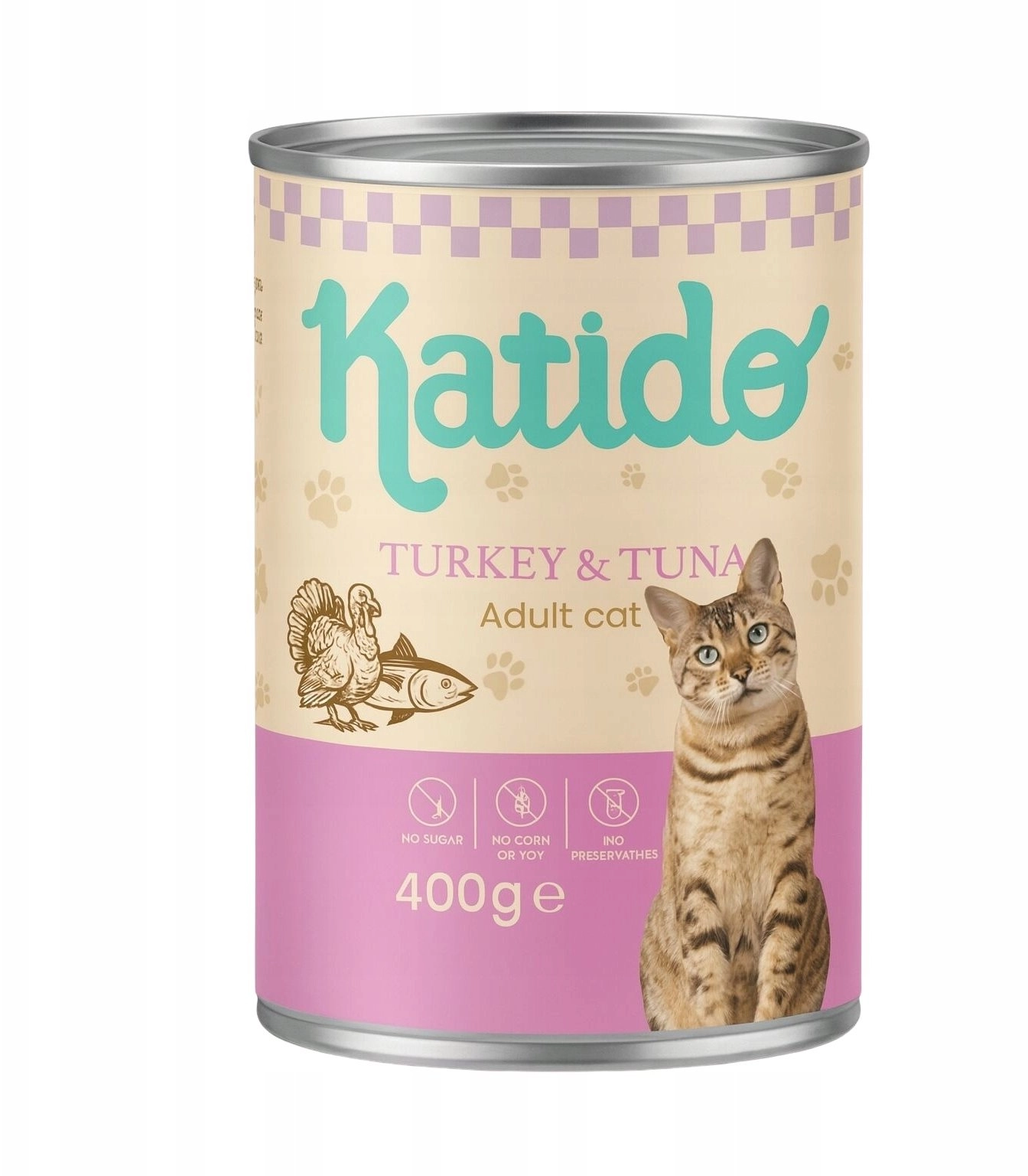 KATIDO Turkey with tuna - wet