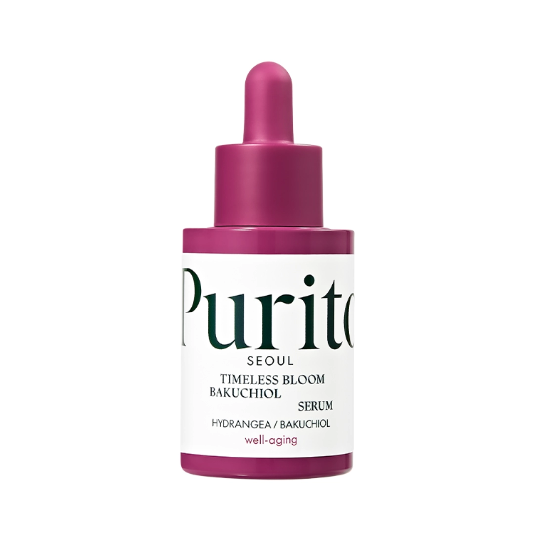 Skin serum against wrinkles with bakuchiol