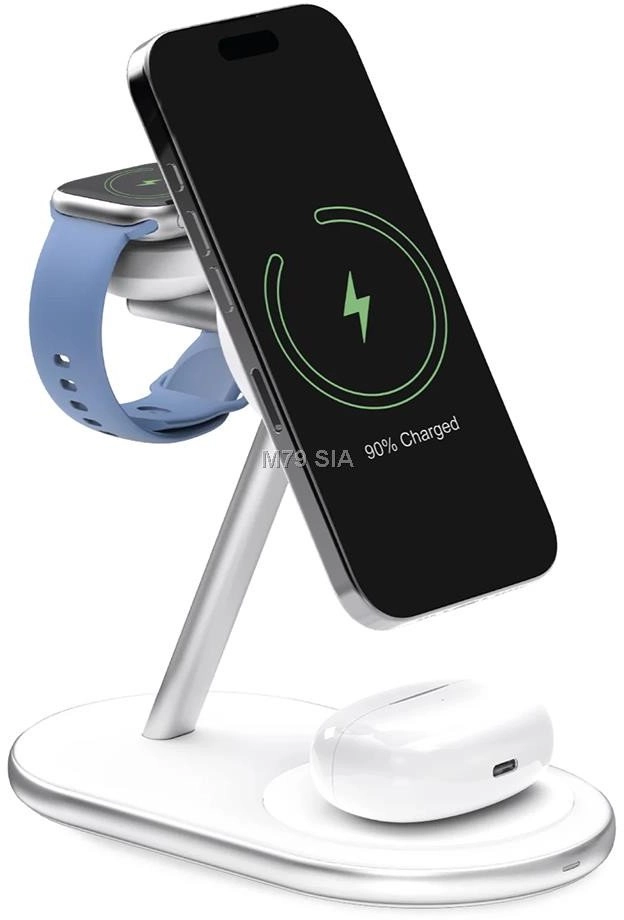 Puro Mag Station 3-in-1 Charging Stand