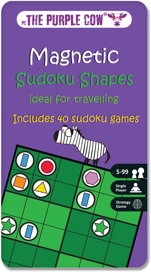 PURPLE COW žaidimas Sudoku Shapes (LT