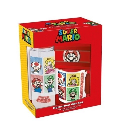 SUPER MARIO (4 COLOUR) GIFT SET