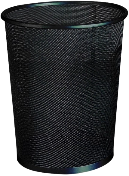 Q-CONNECT KF00873 waste container Round Black