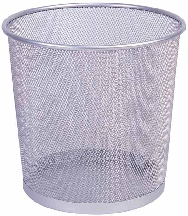Q-CONNECT KF00850 waste container Round Silver