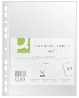 Q-CONNEC5T PP A4 document sleeves  40