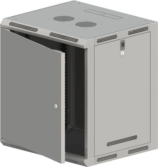 Szafa Q-Lantec Wisząca 19" 15U (SW-15U-600-500-N-DMJ-OP-RP-B-S)