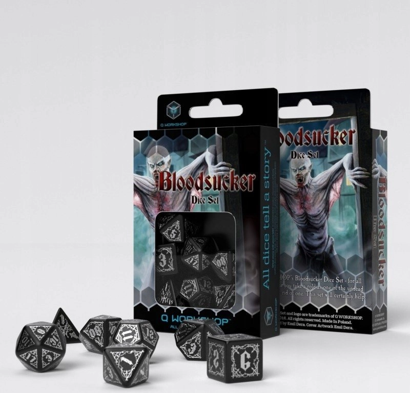 Q-Workshop Set of dice - Bloodsuckers