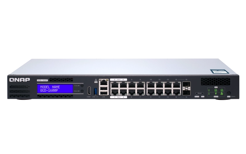 QNAP QGD-1600P Managed Gigabit Ethernet (10/100/1000)