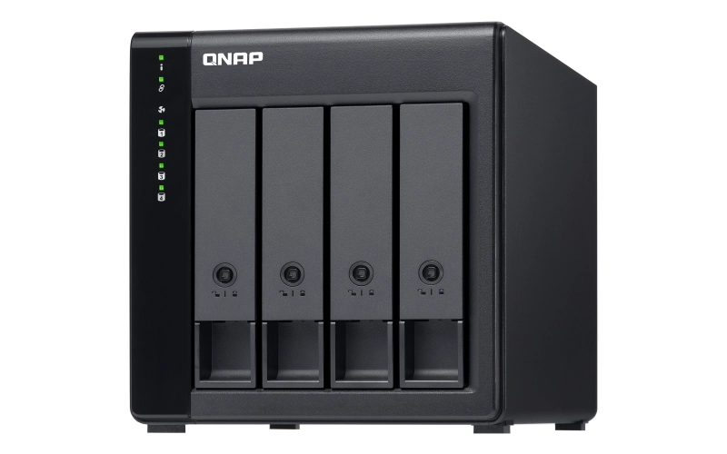 QNAP TL-D400S storage drive enclosure HDD/SSD