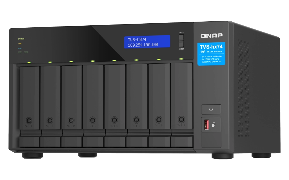 QNAP TVS-h874X NAS Tower Intel® Core™