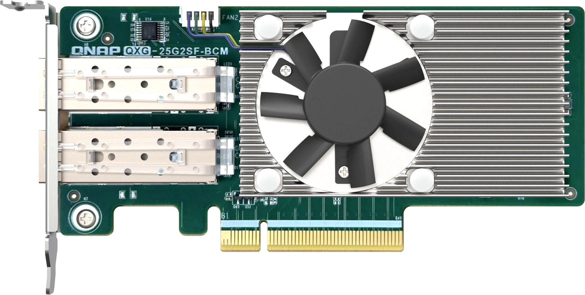QNAP QXG-25G2SF-BCM network card Internal Fiber