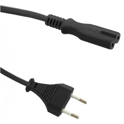 Qoltec 50547 power cable Black 1