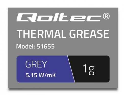 Qoltec 51655 heat sink compound 5