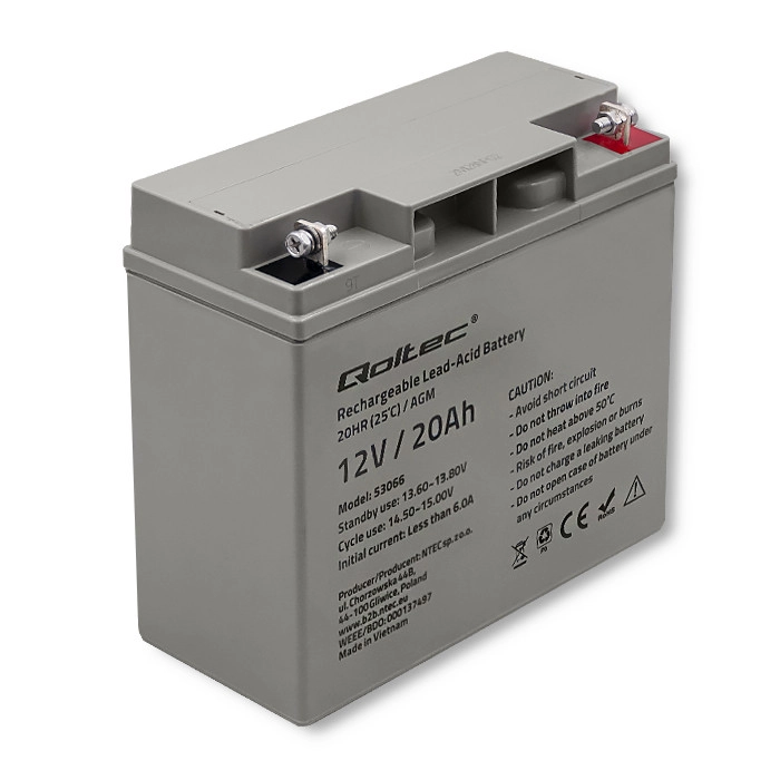 Qoltec 53066 UPS battery Sealed Lead