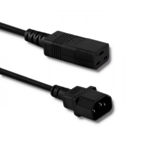 Qoltec 53990 power cable Black 2