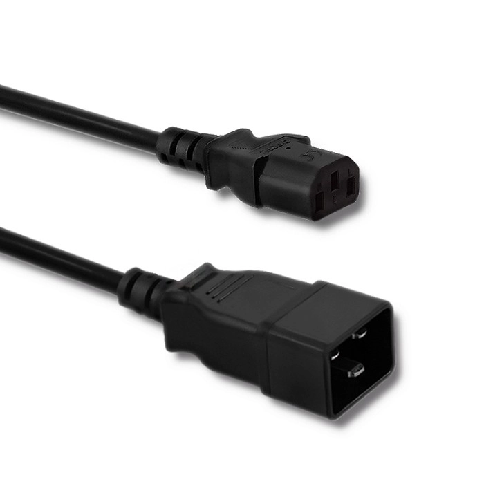 Qoltec 53991 power cable Black 1