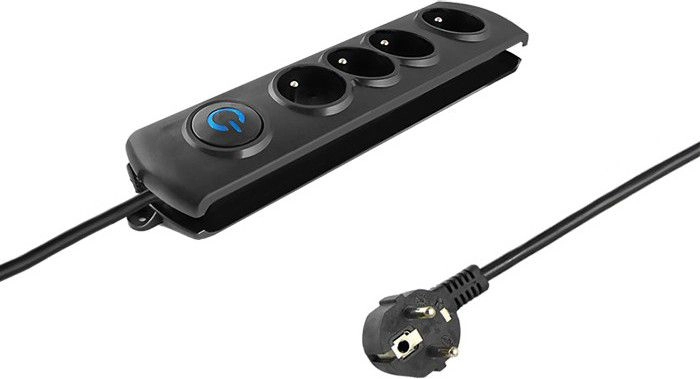 Qoltec 50104 surge protector 4 AC