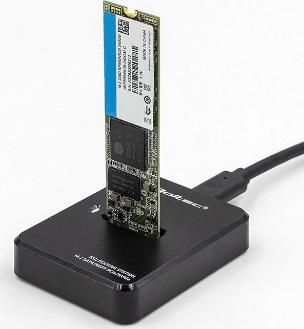 Qoltec Stacja dokujÄ
ca dysków SSD 0001-00015-87013