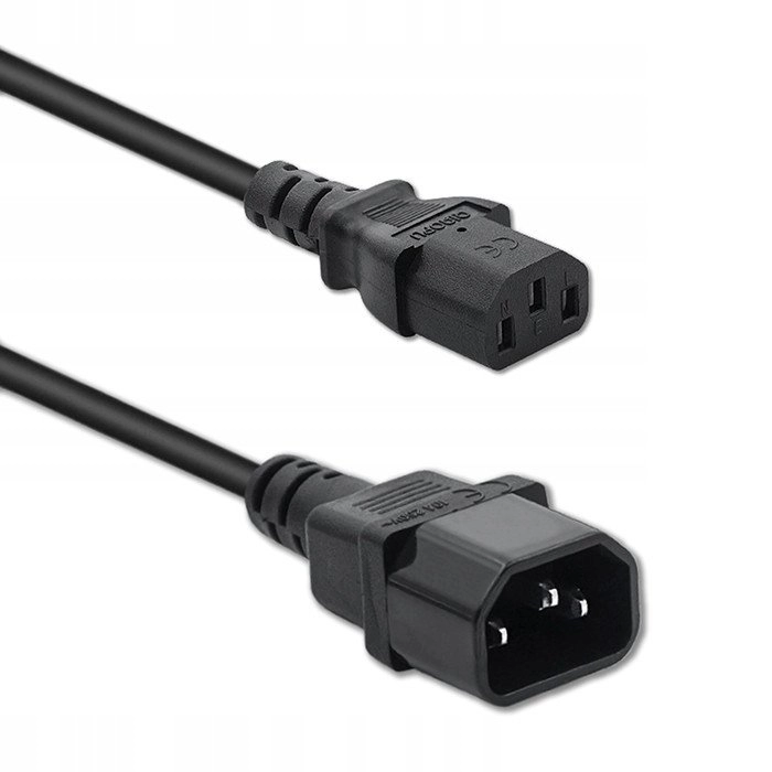 Qoltec Kabel zasilający do UPS IEC