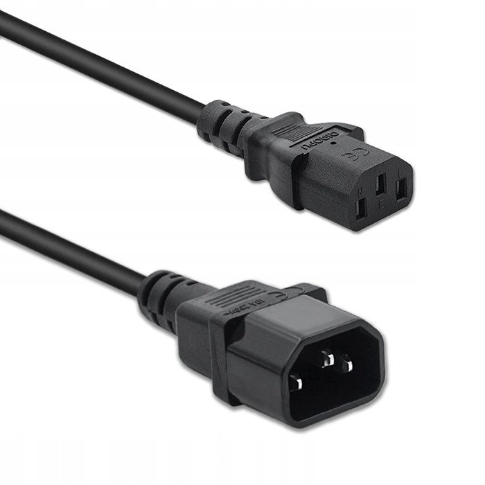 Qoltec Kabel zasilający do UPS IEC