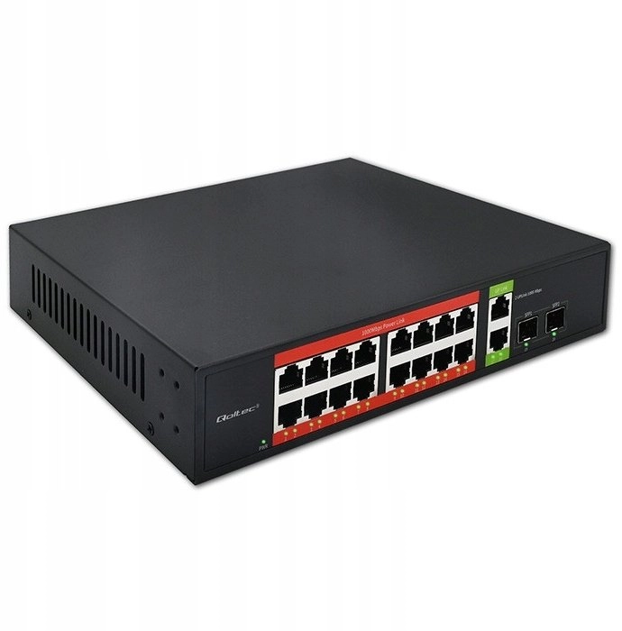 Qoltec Przełącznik sieciowy SWITCH Gigabit Ethernet