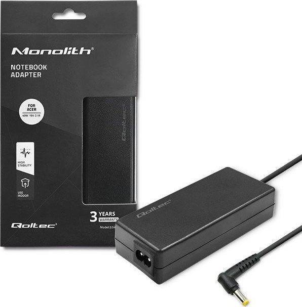 Qoltec Power supply for Acer 40W