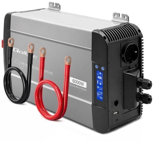 Qoltec Przetwornica napięcia Pure Sine Wave