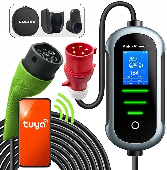 Qoltec Mobilna ładowarka do samochodu elektrycznego