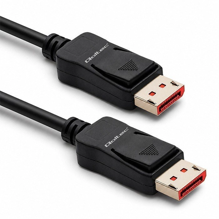 Qoltec Kabel DisplayPort v2.1 męski