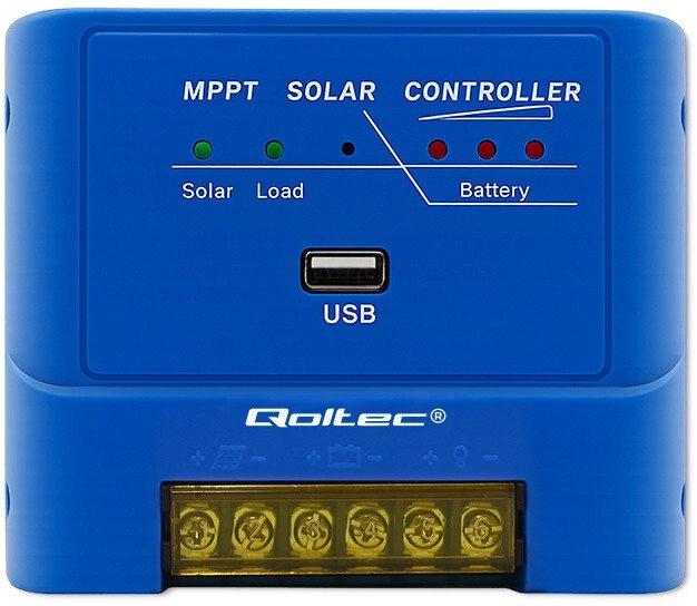 Qoltec Solarny regulator ładowania MPPT 15A