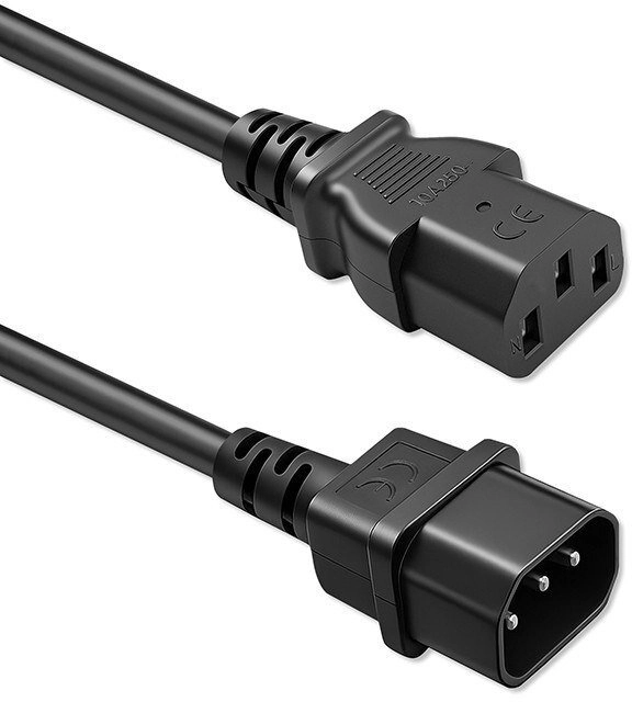 Qoltec Kabel zasilający IEC C13 C14