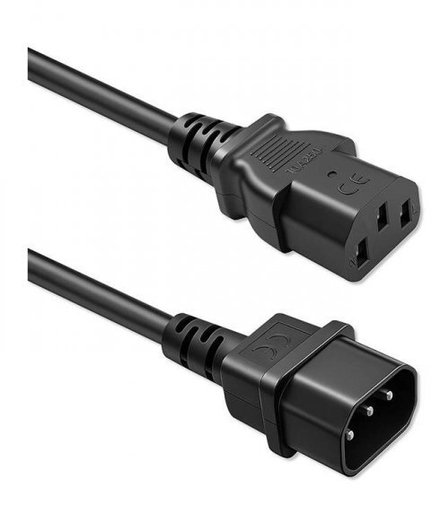 Qoltec IEC C13 power cable  C14