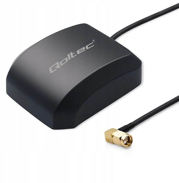 Qoltec Mobilna Antena GPS z podstawą