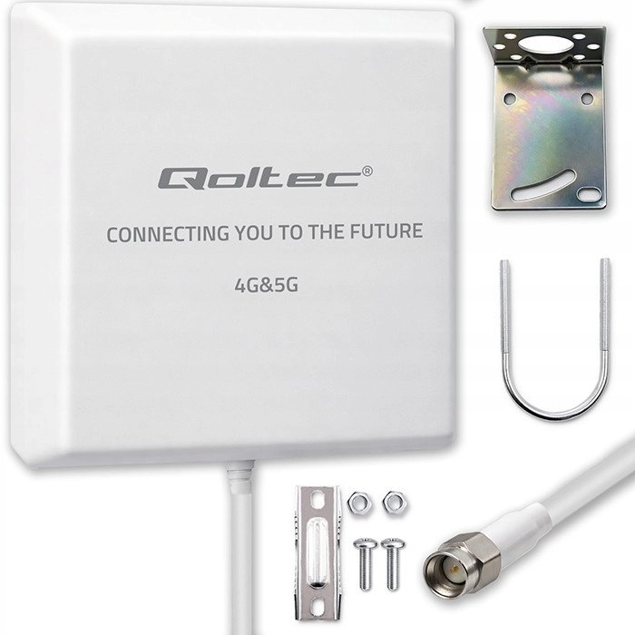 Antena 4G 5G LTE Qoltec 9dBi