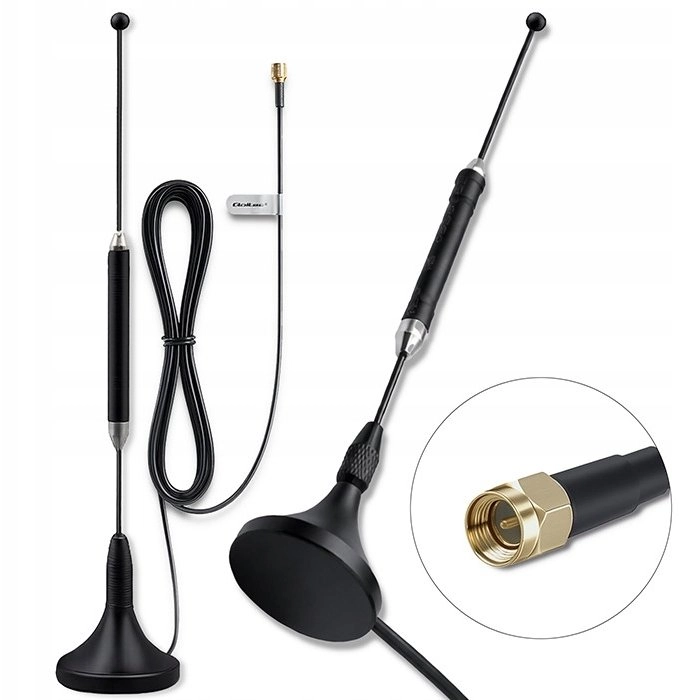 Qoltec Antena 4G LTE z podstawą
